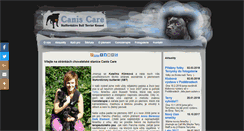 Desktop Screenshot of canis-care.cz